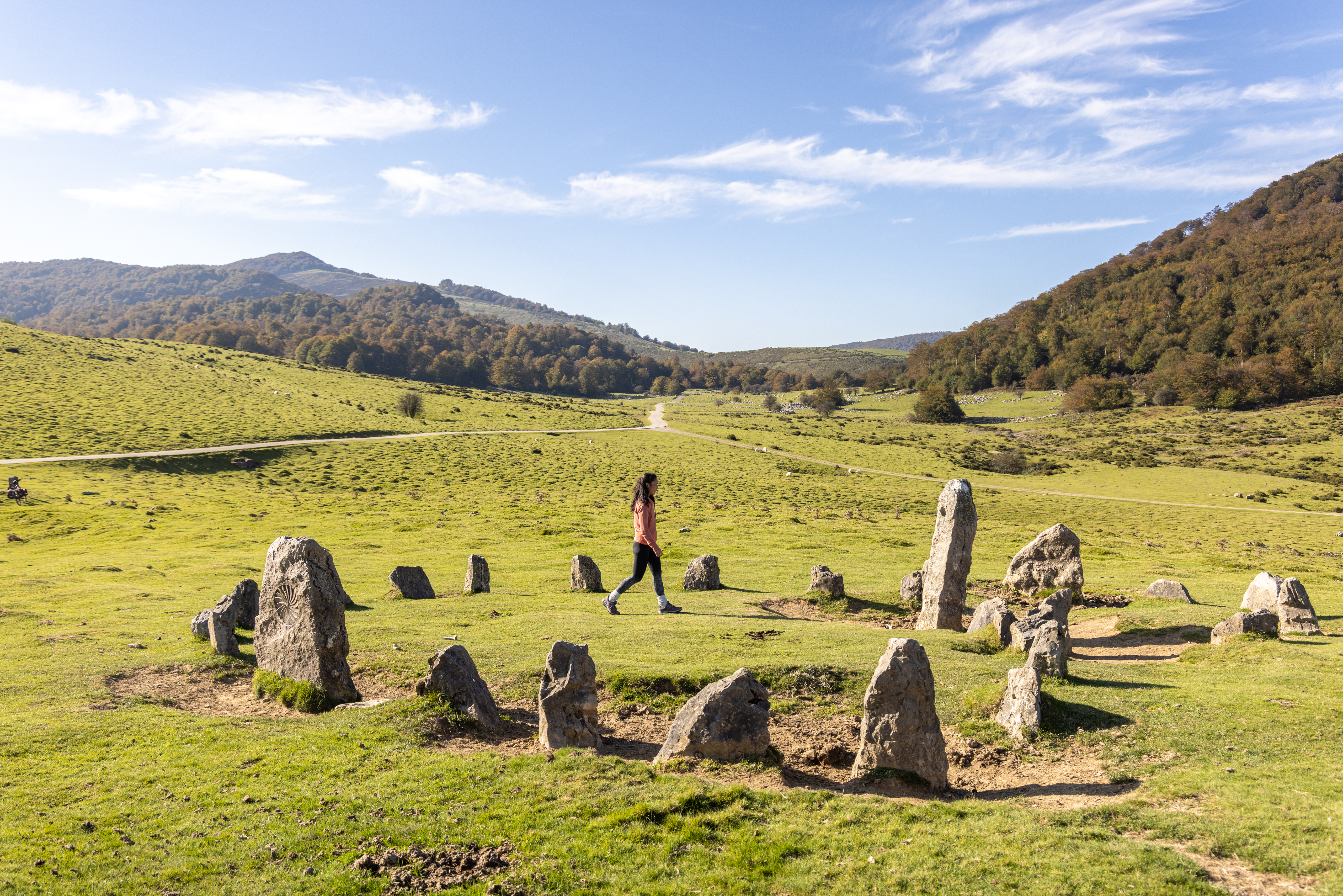 Cromlechs Organbide montagne basque