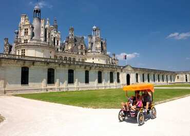 Location de vélos et rosalies à Chambord