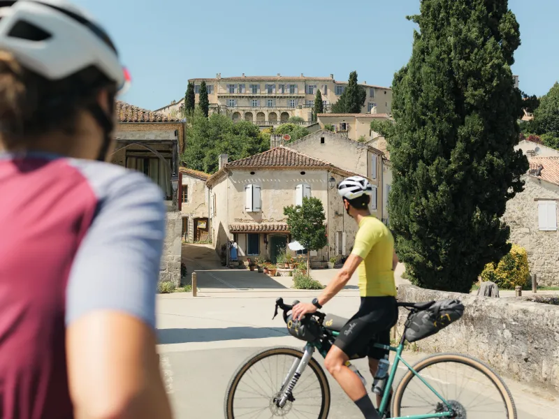 Village de Poudenas dans le Lot-et-Garonne