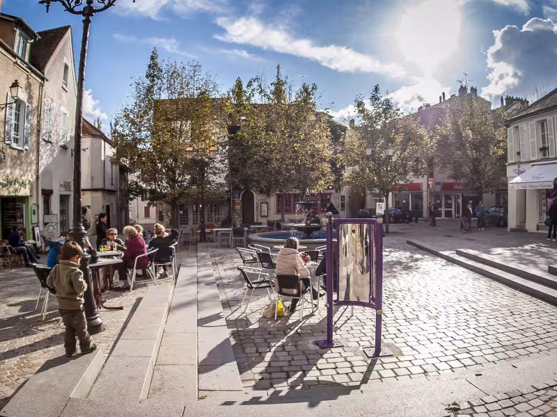Centre ville de Melun