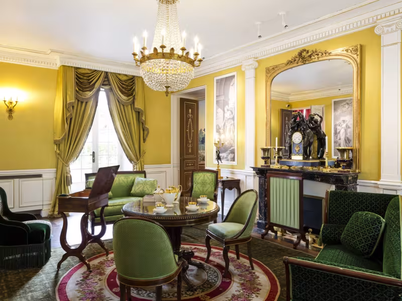 Salon de la maison Caillebotte