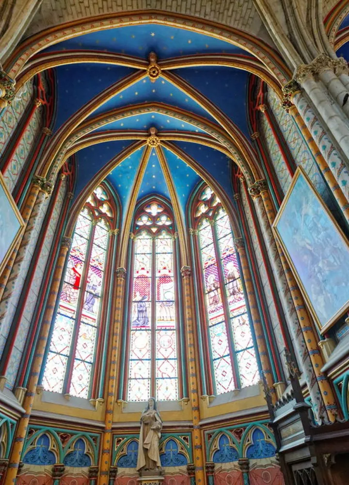 Vitraux des absidiales de la cathédrale d'Orléans