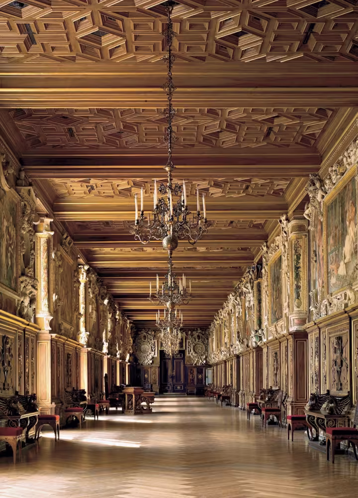 Galerie François 1er du château de Fontainebleau