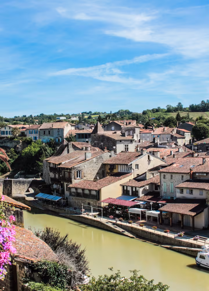 Quai de la Baïse à Nérac