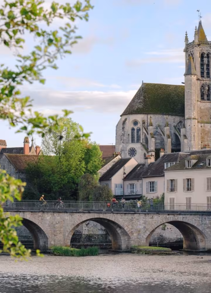 Moret-sur-Loing en Seine-et-Marne