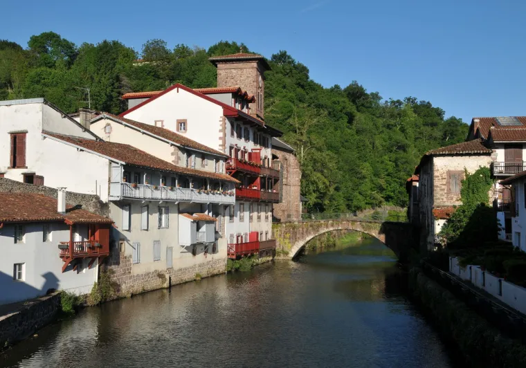 Pont neuf à Saint-Jean-Pied-de-Port