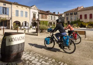 Cyclistes Scandibérique Armagnac