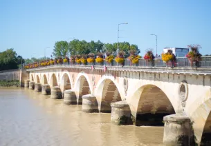 Bridge on the Dordogne river