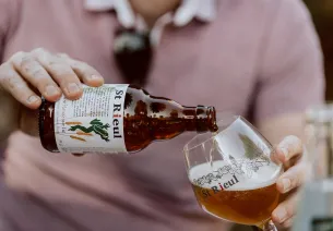A beer in Senlis